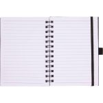 5" x 7" FSC® Recycled Morano Spiral Journal - 2900-58BKFront 5" x 7" FSC® Recycled Morano Spiral Journal - 2900-58BKFront
