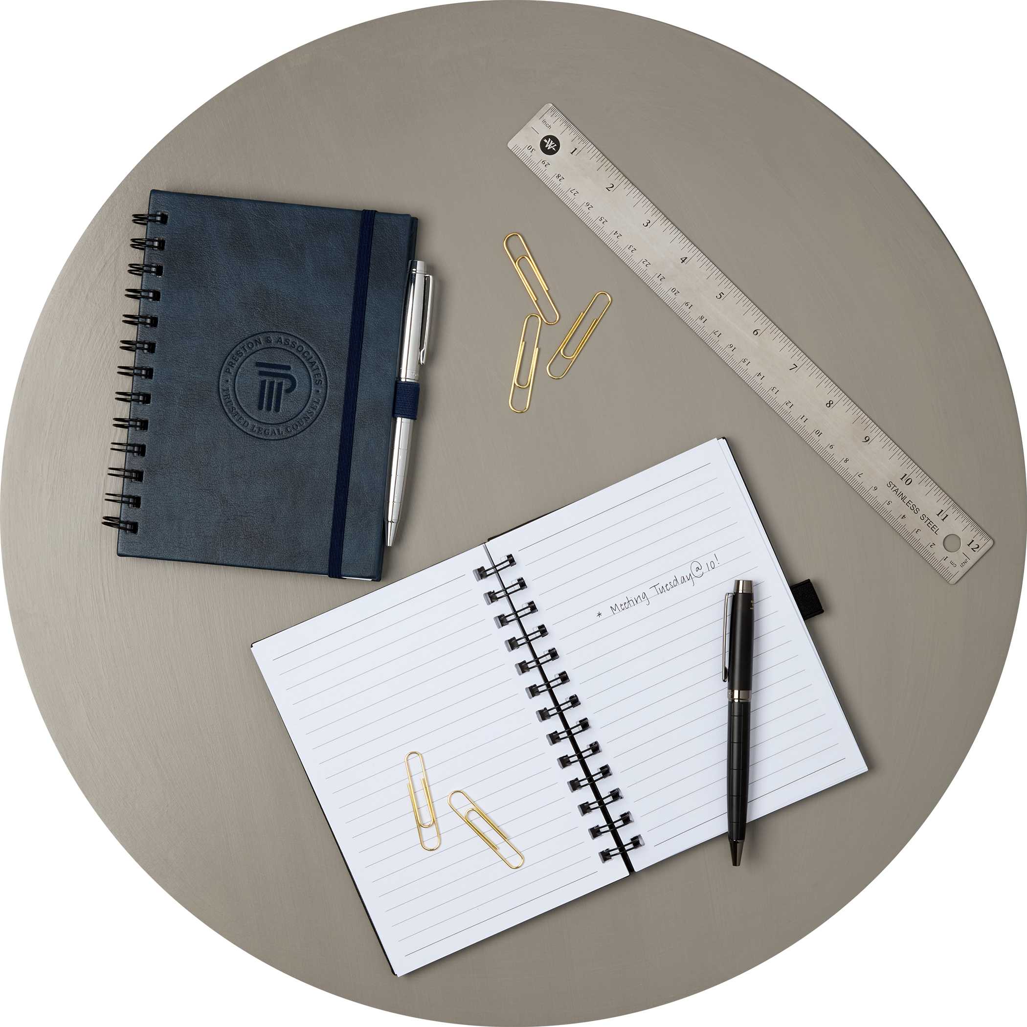 5" x 7" FSC® Recycled Morano Spiral Journal 1