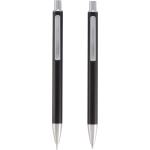 June Recycled Pen and Pencil Set - 1066-74BKFront June Recycled Pen and Pencil Set - 1066-74BKFront