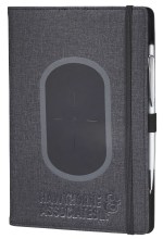 5.5 x 8.5 FSC® Mix Walton Wireless Charging Journal - 2800-58BKAngle-Left 5.5 x 8.5 FSC® Mix Walton Wireless Charging Journal - 2800-58BKAngle-Left