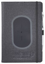 5.5 x 8.5 FSC® Mix Walton Wireless Charging Journal - 2800-58BKFront 5.5 x 8.5 FSC® Mix Walton Wireless Charging Journal - 2800-58BKFront