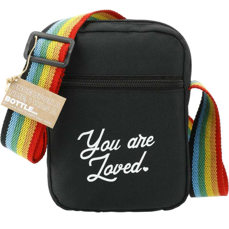 Rainbow rPET Crossbody Tote 1 Rainbow rPET Crossbody Tote 1