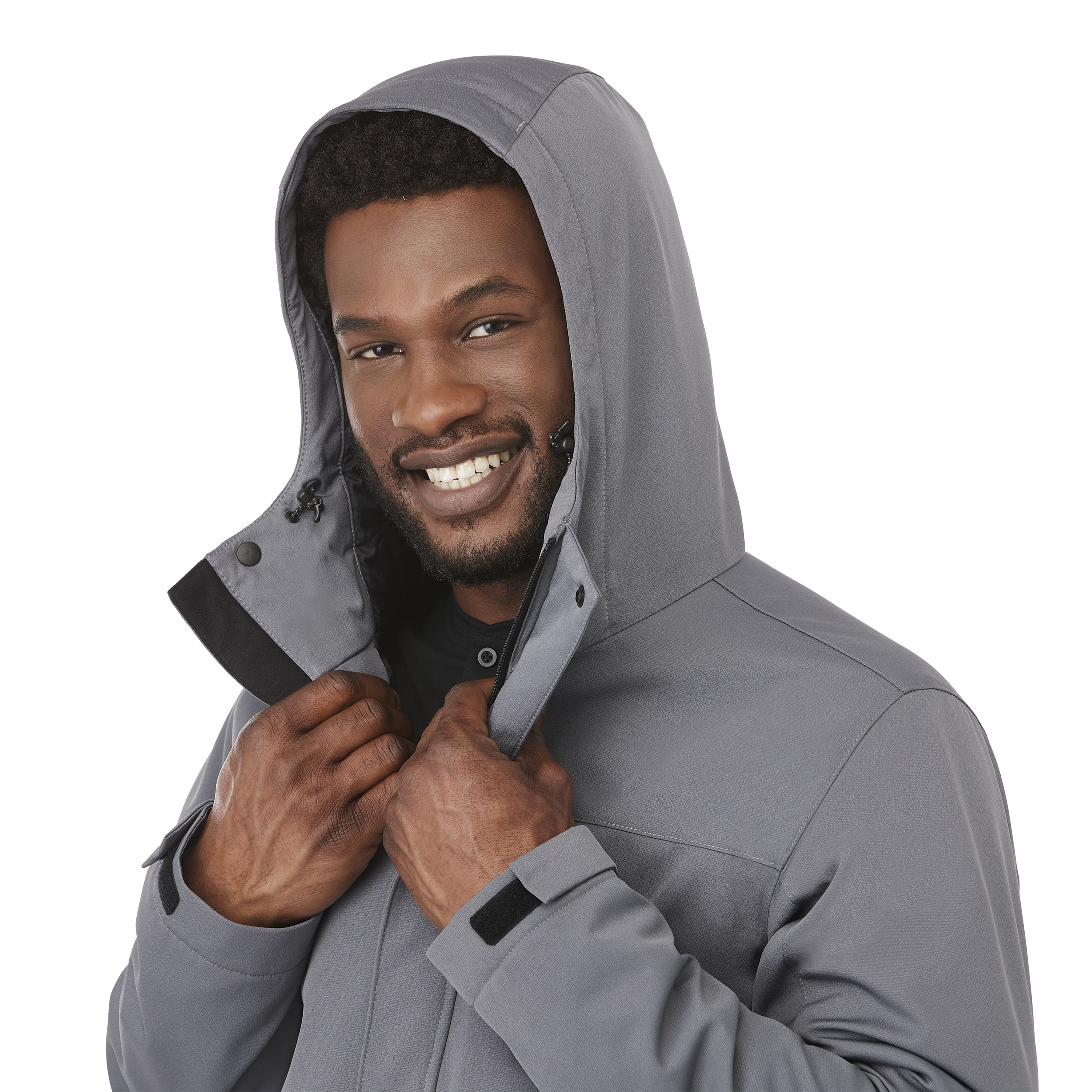 Men's LENA Eco Water Repellent Insulated Jacket with Hoodie 1
