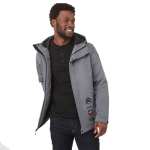 Men's LENA Eco Water Repellent Insulated Jacket with Hoodie - TM19104945Front Men's LENA Eco Water Repellent Insulated Jacket with Hoodie - TM19104945Front