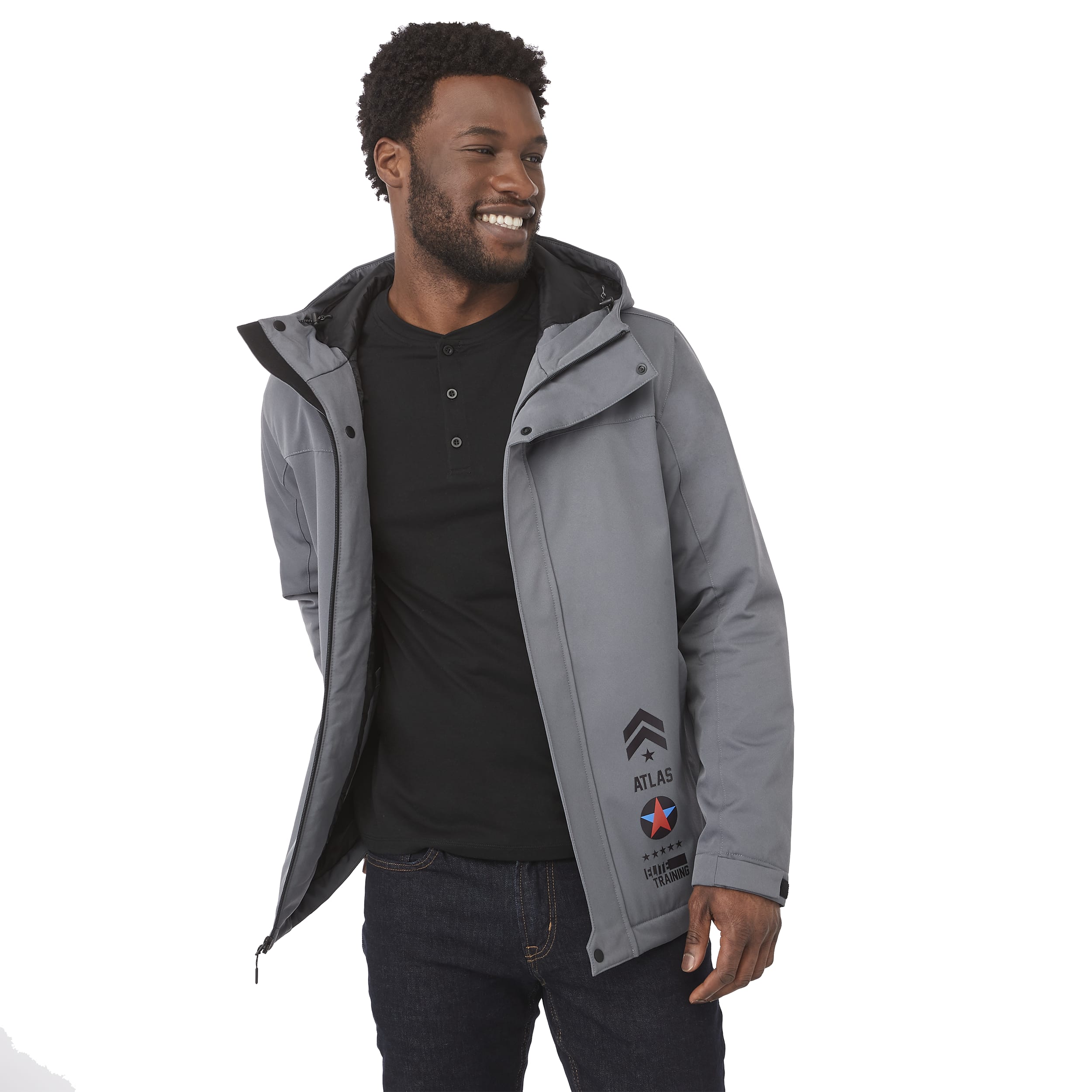 Men's LENA Eco Water Repellent Insulated Jacket with Hoodie 1