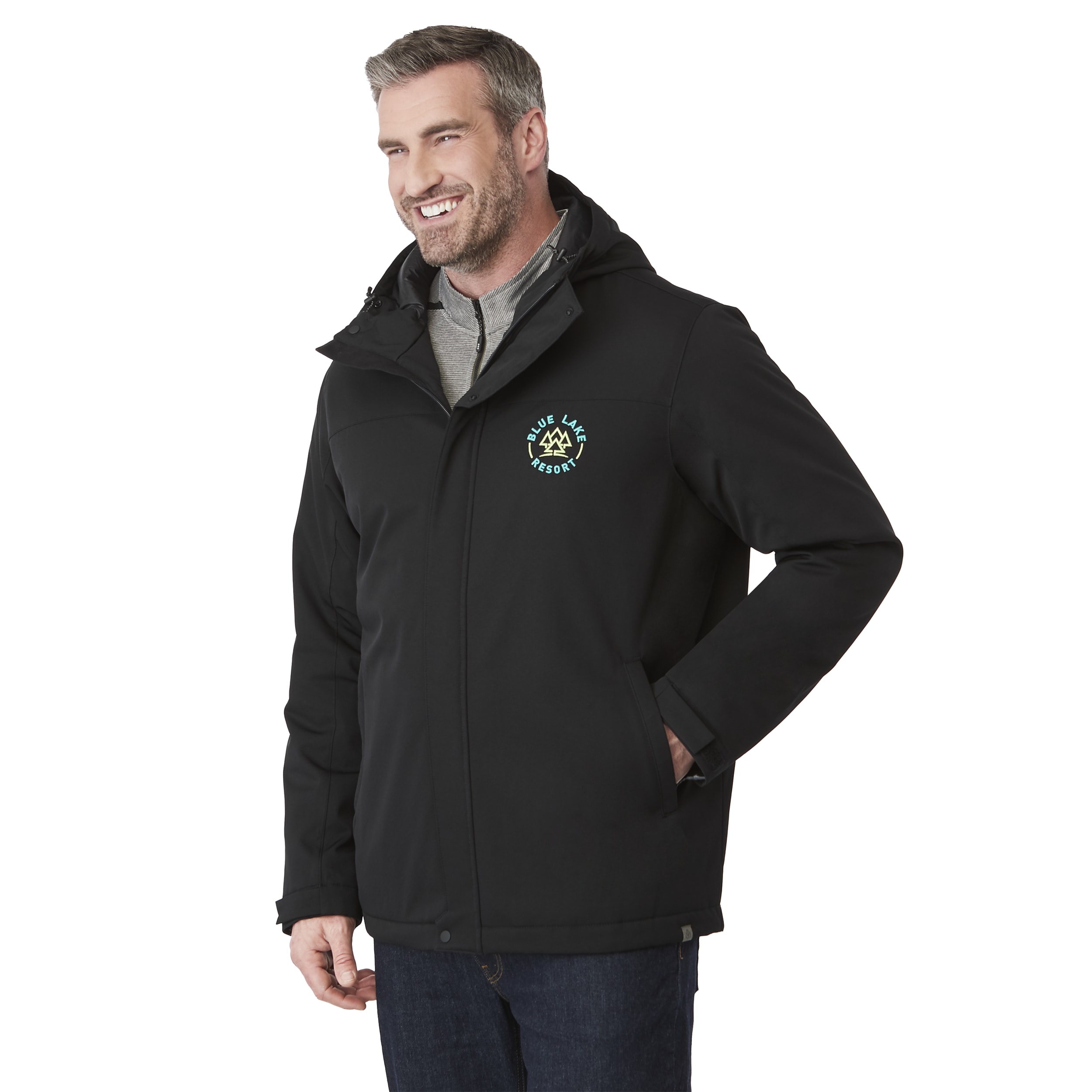 Men's LENA Eco Water Repellent Insulated Jacket with Hoodie 1