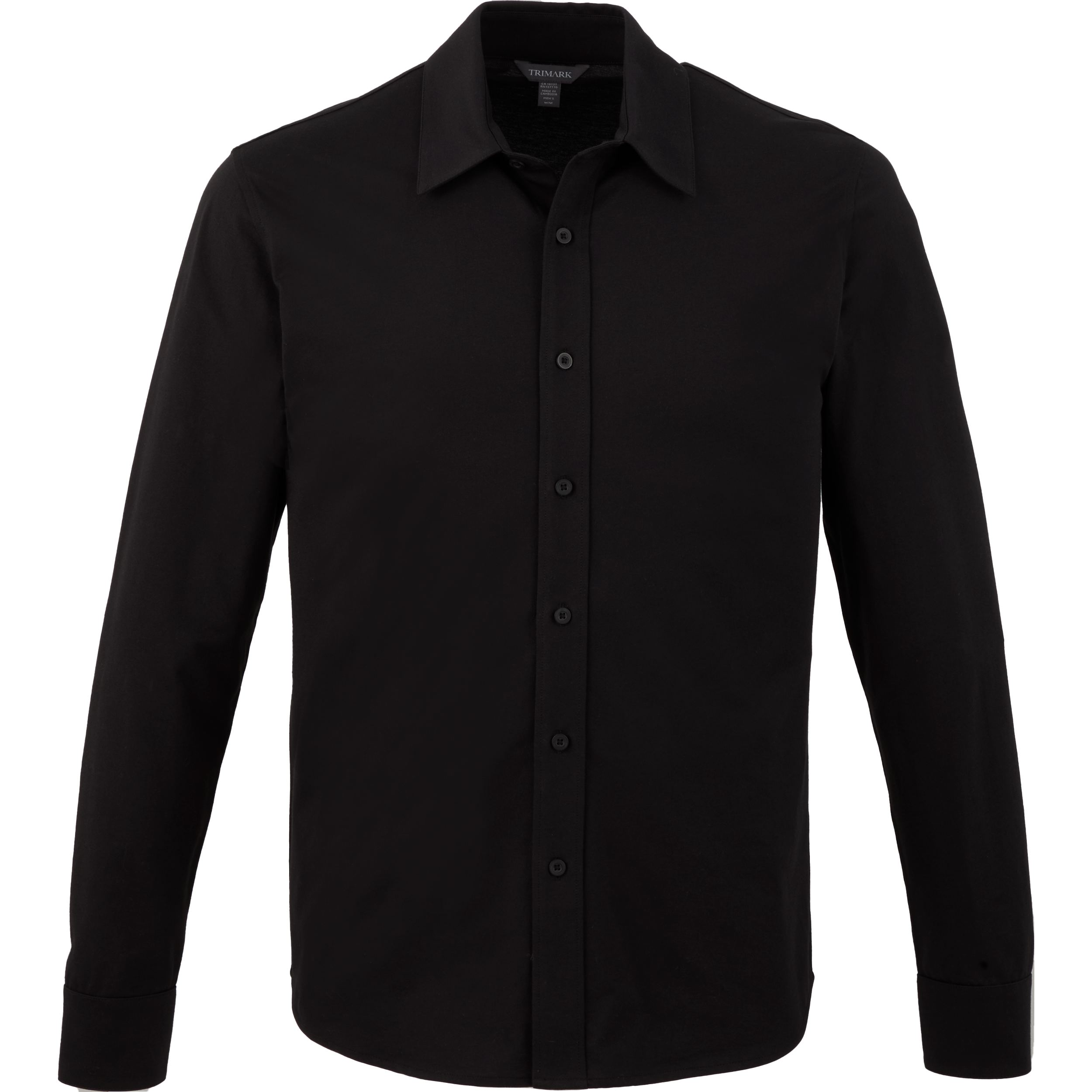 Men's TATRA Eco Knit Long Sleeve Button Up Shirt 1