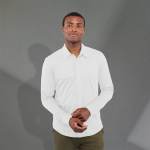 Men's TATRA Eco Knit Long Sleeve Button Up Shirt - TM17746125Front Men's TATRA Eco Knit Long Sleeve Button Up Shirt - TM17746125Front