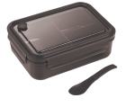 Three Compartment Food Storage Bento Box - 1031-56BKAngle-Right Three Compartment Food Storage Bento Box - 1031-56BKAngle-Right