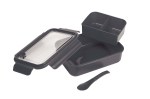 Three Compartment Food Storage Bento Box - 1031-56BKAngle-Right Three Compartment Food Storage Bento Box - 1031-56BKAngle-Right