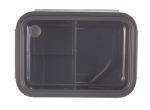 Three Compartment Food Storage Bento Box - 1031-56BKTop Three Compartment Food Storage Bento Box - 1031-56BKTop