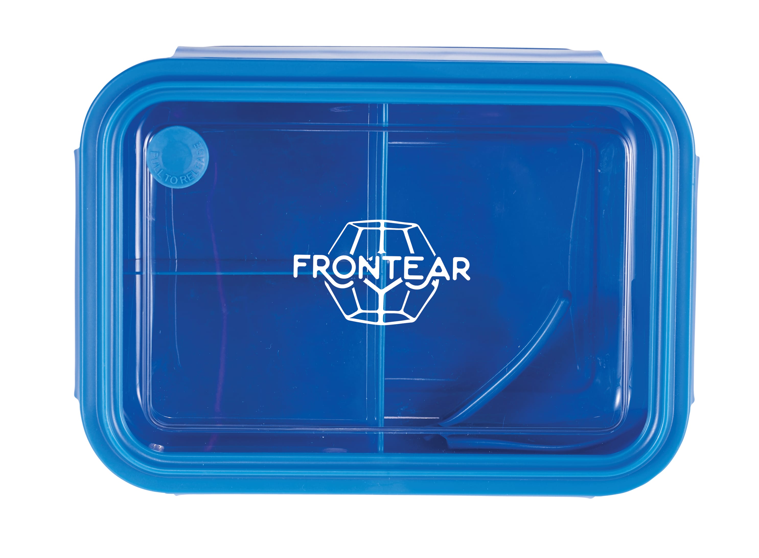 Three Compartment Food Storage Bento Box 1