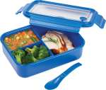Three Compartment Food Storage Bento Box - 1031-56BLAngle-Right Three Compartment Food Storage Bento Box - 1031-56BLAngle-Right
