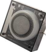 Solekick™ Clear Bluetooth Speaker - 5077-13CLAngle-Left Solekick™ Clear Bluetooth Speaker - 5077-13CLAngle-Left