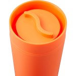 Lola Recycled Tumbler w/ 360 degree lid 16 oz - SM-6561ORFront Lola Recycled Tumbler w/ 360 degree lid 16 oz - SM-6561ORFront