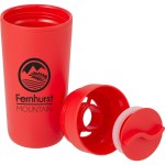 Lola Recycled Tumbler w/ 360 degree lid 16 oz - SM-6561RDFront Lola Recycled Tumbler w/ 360 degree lid 16 oz - SM-6561RDFront