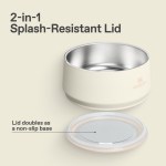 Stanley Pet Bowl (3 cups, 24OZ) - 1603-80CRFront Stanley Pet Bowl (3 cups, 24OZ) - 1603-80CRFront