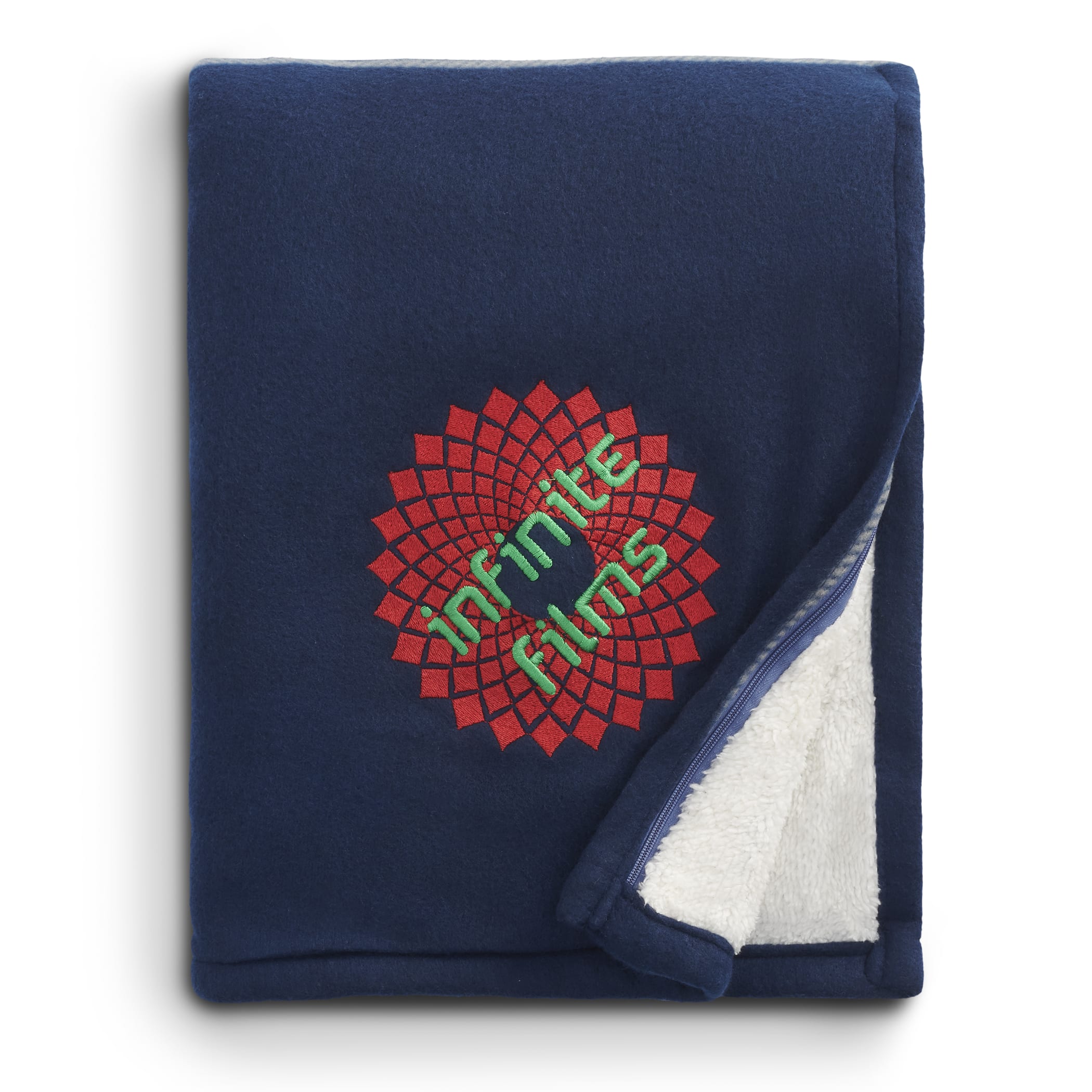 Plaid Fleece Sherpa Blanket 1