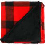 Buffalo Plaid Ultra Plush Throw Blanket - 1081-06RDFront Buffalo Plaid Ultra Plush Throw Blanket - 1081-06RDFront