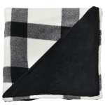 Buffalo Plaid Ultra Plush Throw Blanket - 1081-06WHFront Buffalo Plaid Ultra Plush Throw Blanket - 1081-06WHFront