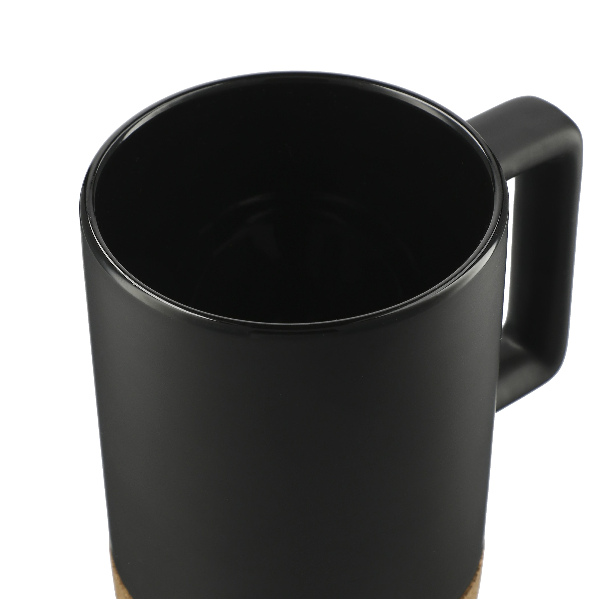 Bates 15oz Ceramic Mug w/ Cork Base 1