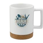 Bates 15oz Ceramic Mug w/ Cork Base - 1628-96WHAngle-Right Bates 15oz Ceramic Mug w/ Cork Base - 1628-96WHAngle-Right