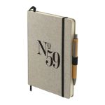 5.5'' x 8.5'' Recycled Cotton Bound Journal Set - Natural Beige 5.5'' x 8.5'' Recycled Cotton Bound Journal Set - Natural Beige