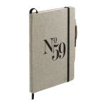 5.5'' x 8.5'' Recycled Cotton Bound Journal Set - Natural Beige 5.5'' x 8.5'' Recycled Cotton Bound Journal Set - Natural Beige