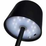 Recycled Mini Rechargeable Desk Lamp - SM-9534BKFront Recycled Mini Rechargeable Desk Lamp - SM-9534BKFront