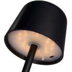 Recycled Mini Rechargeable Desk Lamp - SM-9534BKFront Recycled Mini Rechargeable Desk Lamp - SM-9534BKFront