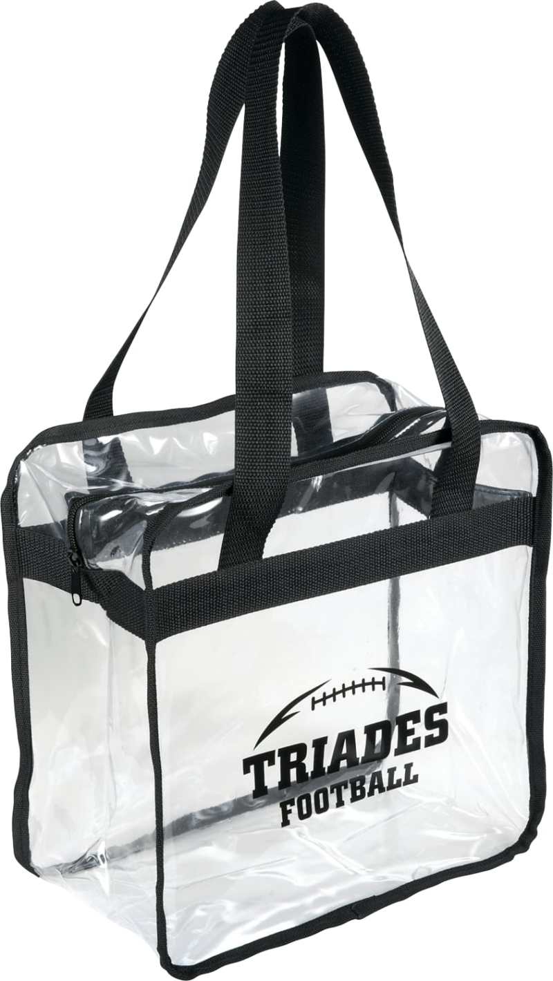 Game Day Clear Zippered Safety Tote 1 Game Day Clear Zippered Safety Tote 1