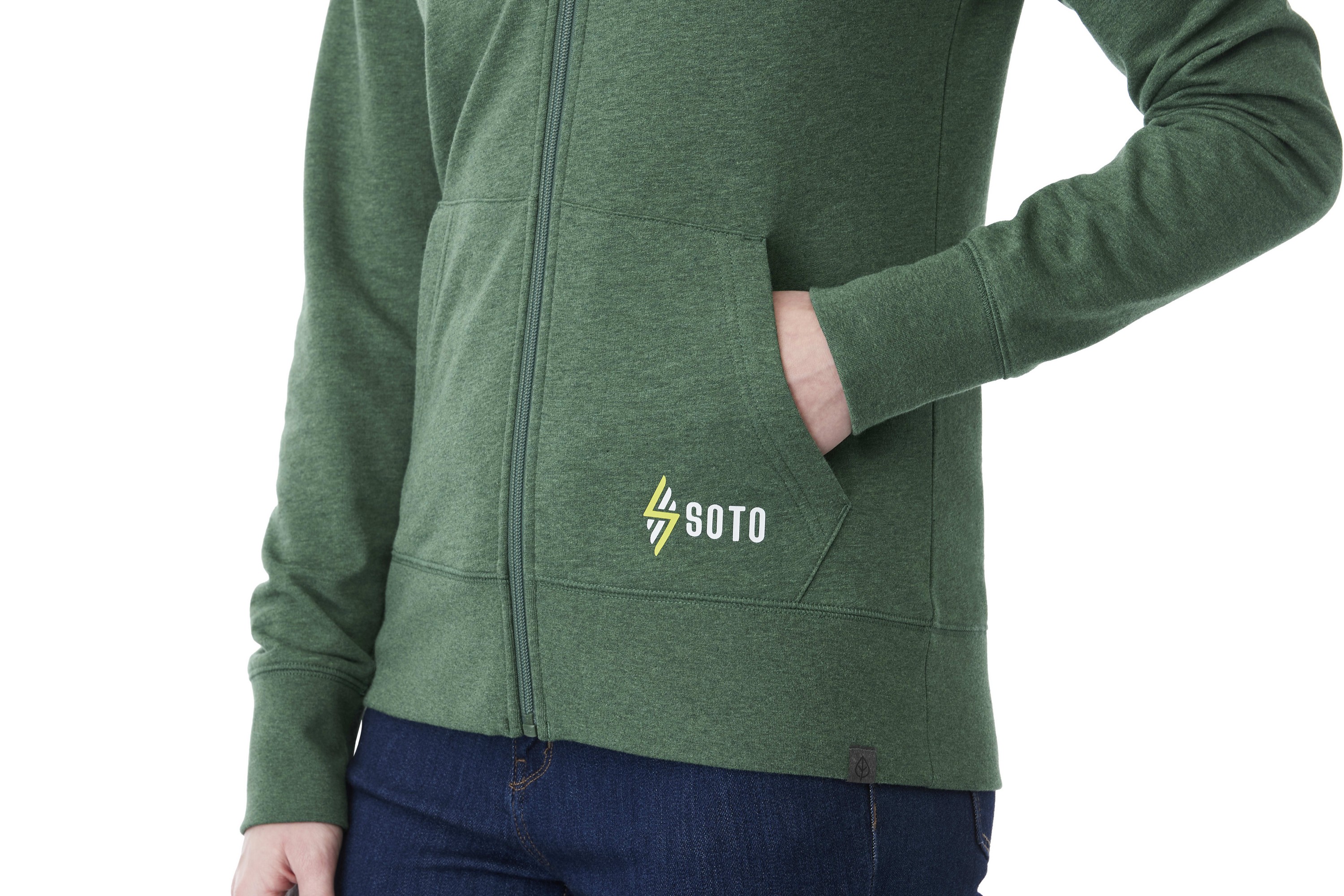 Women's ARGUS Eco Fleece Full Zip Hoody 1