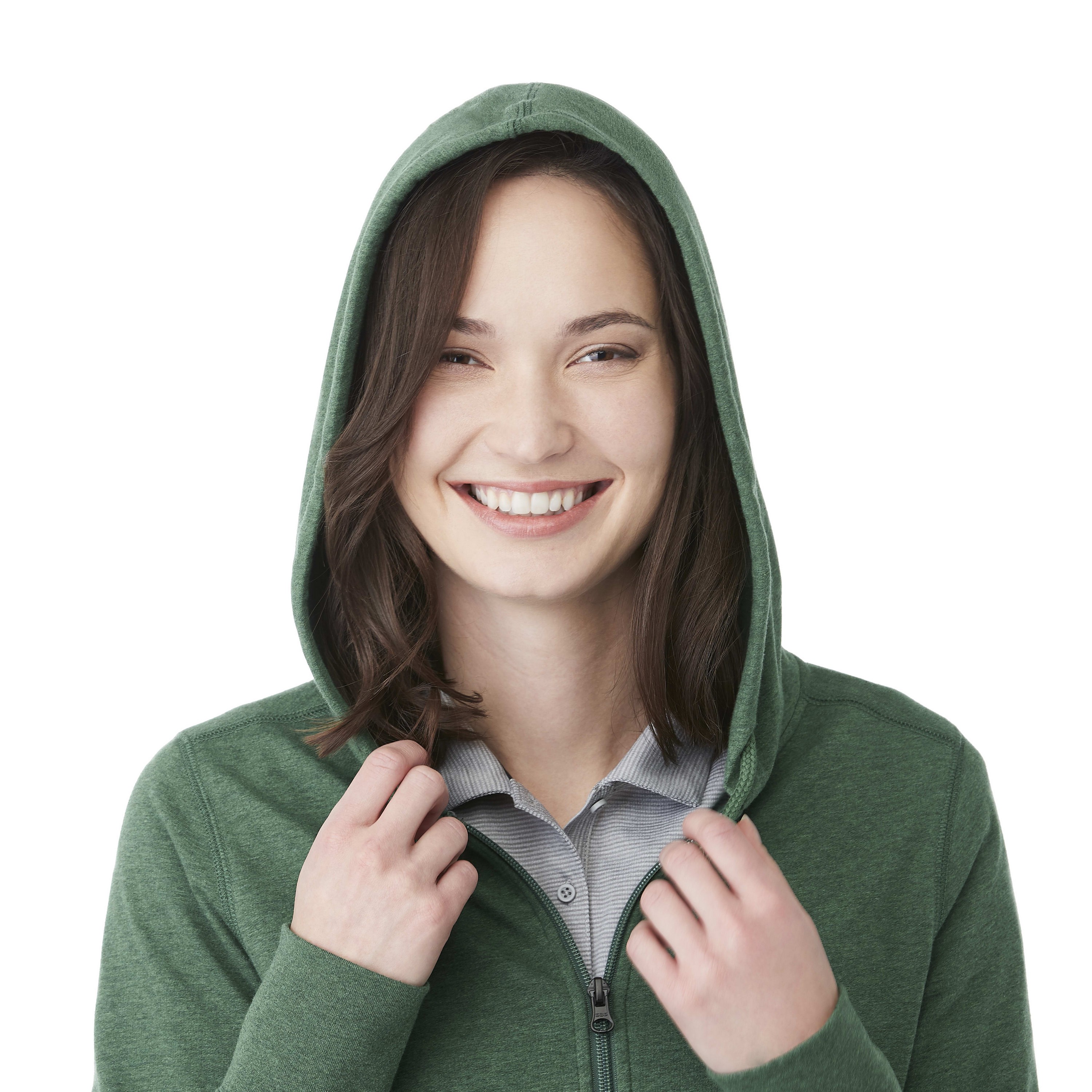 Women's ARGUS Eco Fleece Full Zip Hoody 1