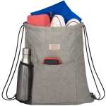 THE GOODS™ Recycled Drawstring - SM-5989GYFront THE GOODS™ Recycled Drawstring - SM-5989GYFront