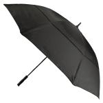 Totes 60'' Titan Vented rPET Umbrella - 8850-22BKLeft-Side Totes 60'' Titan Vented rPET Umbrella - 8850-22BKLeft-Side