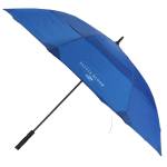 Totes 60'' Titan Vented rPET Umbrella - 8850-22BKLeft-Side Totes 60'' Titan Vented rPET Umbrella - 8850-22BKLeft-Side