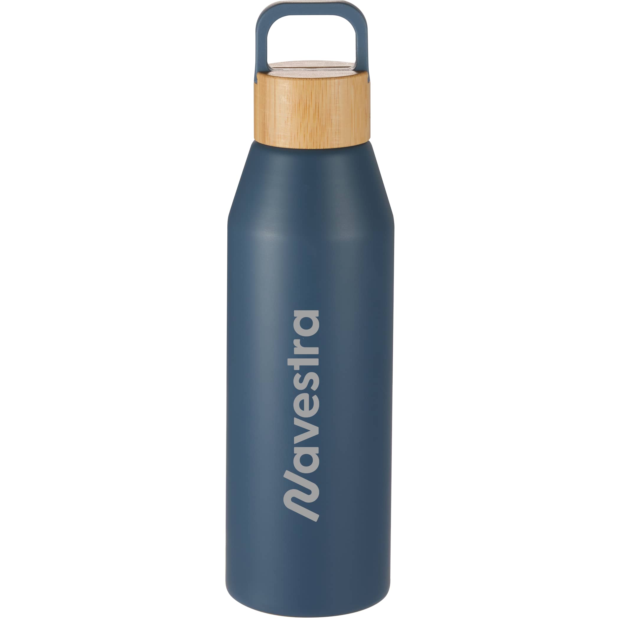 Aspen 24 oz Recycled Bottle with FSC® Bamboo Lid 1
