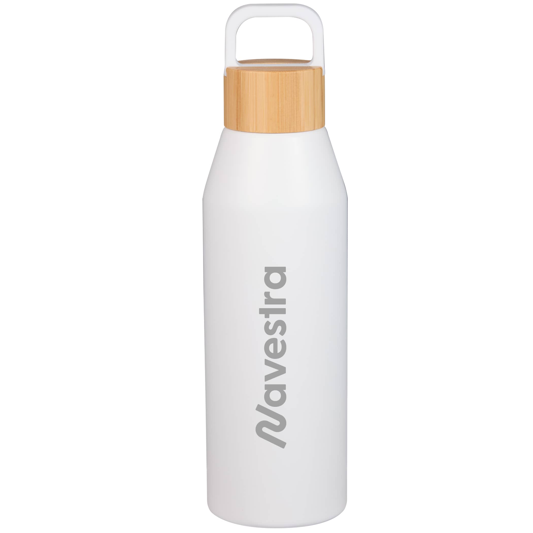 Aspen 24 oz Recycled Bottle with FSC® Bamboo Lid 1