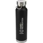 22 Oz. Thor Copper Vacuum Insulated Bottle - Black 22 Oz. Thor Copper Vacuum Insulated Bottle - Black