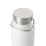 22 Oz. Thor Copper Vacuum Insulated Bottle - White Top View 22 Oz. Thor Copper Vacuum Insulated Bottle - White Top View