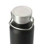 22 Oz. Thor Copper Vacuum Insulated Bottle - Black Top View 22 Oz. Thor Copper Vacuum Insulated Bottle - Black Top View