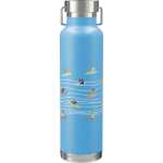 22 Oz. Thor Copper Vacuum Insulated Bottle - Process Blue 22 Oz. Thor Copper Vacuum Insulated Bottle - Process Blue