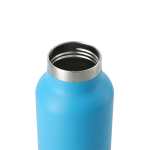 22 Oz. Thor Copper Vacuum Insulated Bottle - Process Blue Open View 22 Oz. Thor Copper Vacuum Insulated Bottle - Process Blue Open View