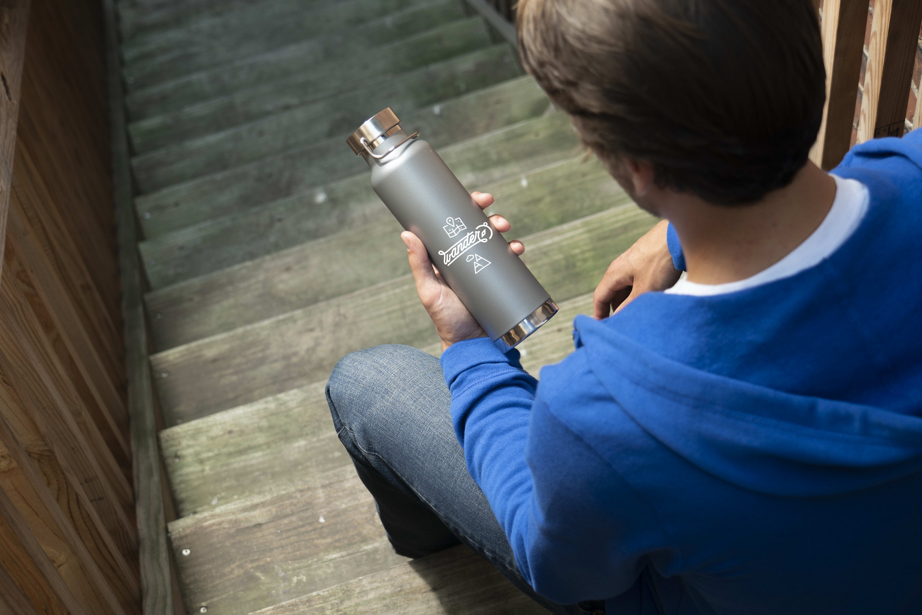 22 Oz. Thor Copper Vacuum Insulated Bottle 1