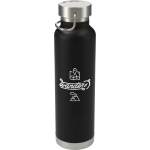 22 Oz. Thor Copper Vacuum Insulated Bottle - Black 22 Oz. Thor Copper Vacuum Insulated Bottle - Black