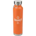22 Oz. Thor Copper Vacuum Insulated Bottle - Orange 22 Oz. Thor Copper Vacuum Insulated Bottle - Orange