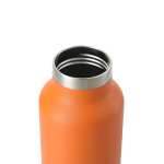 22 Oz. Thor Copper Vacuum Insulated Bottle - Orange Open View 22 Oz. Thor Copper Vacuum Insulated Bottle - Orange Open View
