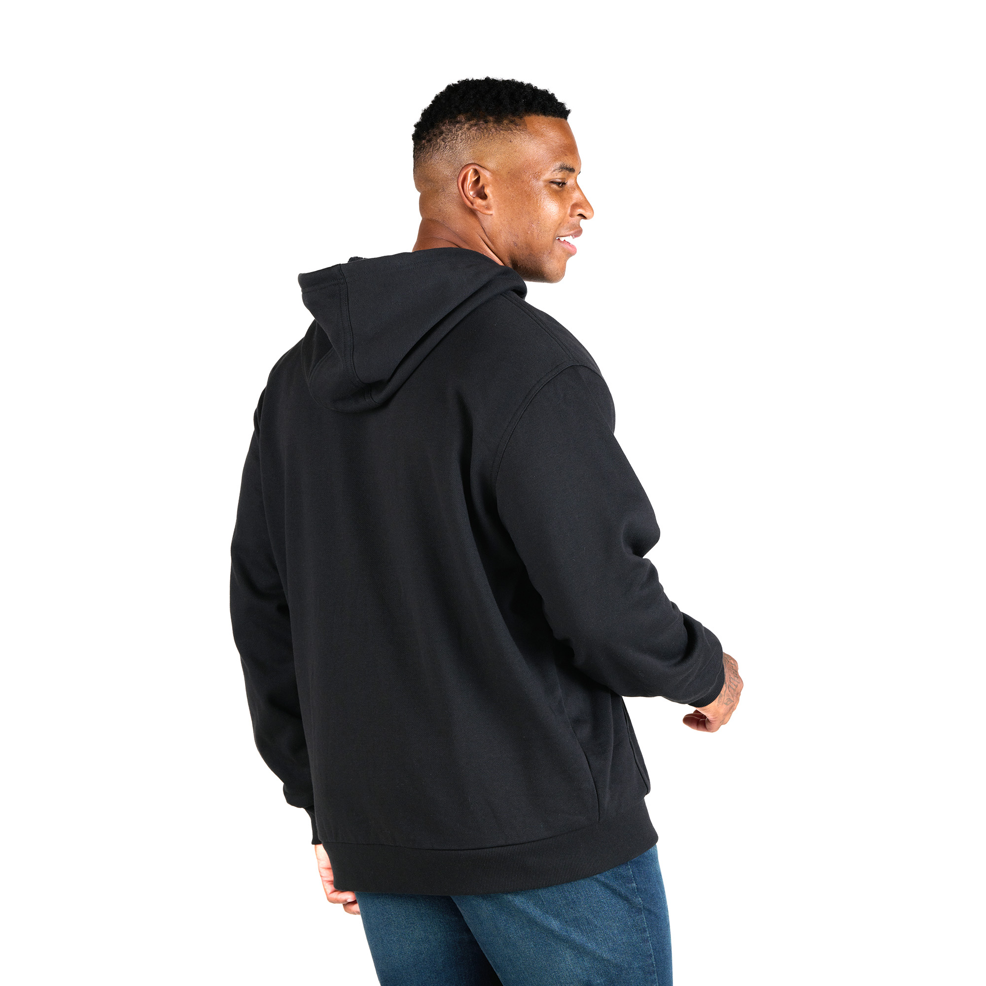 Berne Heritage Grid Fleece-Lined Zip Sweatshirt - Men's 2