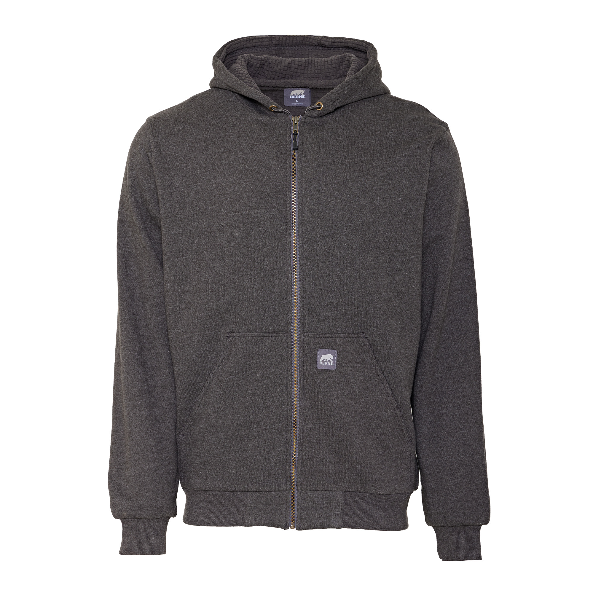 Berne Heritage Grid Fleece-Lined Zip Sweatshirt - Men's 2