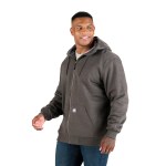 Berne Heritage Grid Fleece-Lined Zip Sweatshirt - Men's - TM18238992Front Berne Heritage Grid Fleece-Lined Zip Sweatshirt - Men's - TM18238992Front